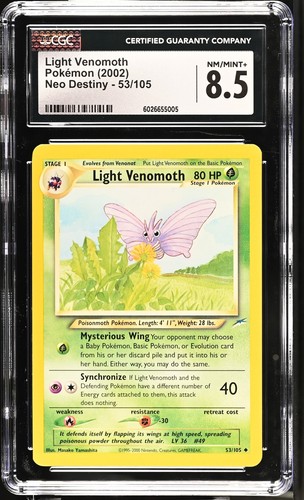 Light Venomoth (Unlimited) graded CGC 8.5 for sale on eBay