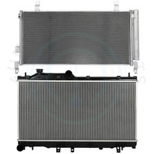 Radiator & AC Condenser Cooling Kit For 2014-18 Subaru Forester 2.0L 2.5L H4