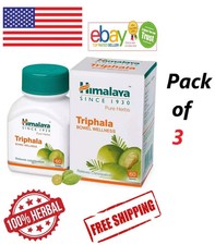  3 X 60  180 Tabs Himalaya Triphala Free Shipping 