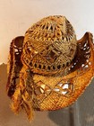 Corona straw cowboy beach hat Somher Hats size M — photo 4