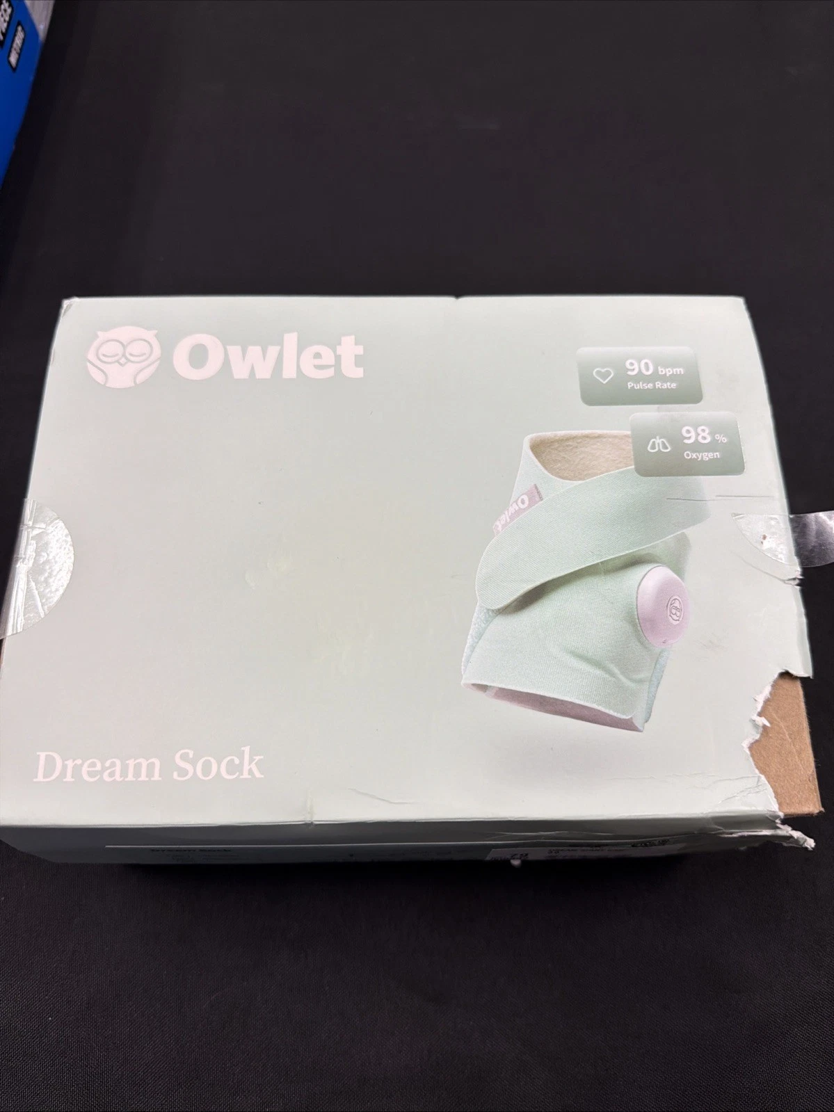 Owlet Dream Sock Baby Monitor in Dusty Rose