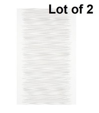 Lot of 2 Ikea VATTENAX Panel Curtain Blind Wh...
