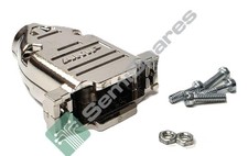 TE CONNECTIVITY 747099-5 5 HOOD 15 PIN SHIELDED BACK SHELL PLATED PLASTIC