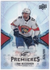2017-18 UD Ice Premieres IAN McCOSHEN #134 #626/999 Florida Panthers RC Rookie
