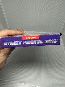 Street Fighter 2010: The Final Fight Nintendo NES CIB Complete Box Manual Insert
