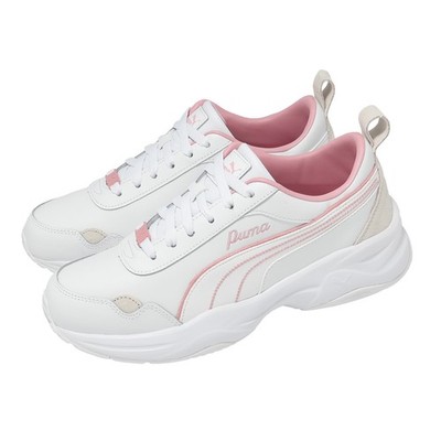 Puma Cilia Mode Lux White Pink Women Lifestyle Casual Platfoam Shoes 397824-06