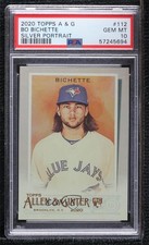 2020 Allen & Ginter's Hot Box Silver Portrait Bo Bichette PSA 10 GEM MT 07m7