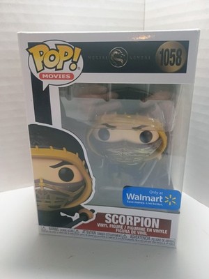 Funko Pop! Movies Vinyl: Mortal Kombat - Scorpion - Walmart (Exclusive) #1058