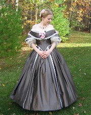1860s Renaissance Victorian Prom Dress Civil War Southern Belle Princess Rococo