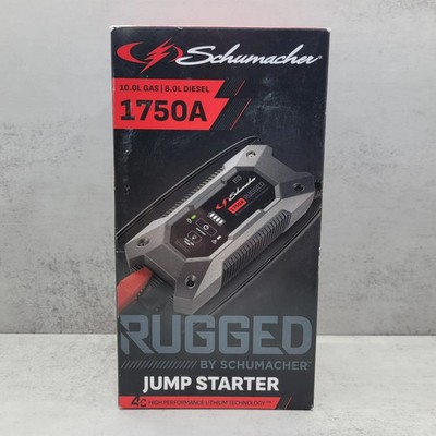 Schumacher Electric SL1611 Rugged Lithium 1500A 12V Jump Starter and Power Pack Schumacher Electric SL1611 Rugged Lithium 1500A 12V Jump Starter and Power Pack