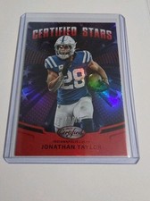 2025 Panini Certified Colts Jonathan Taylor Certified Stars Mirror Red /99 Mint
