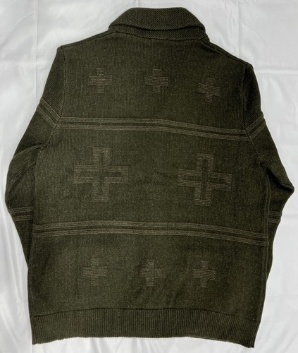 Herren X-Large Pendleton Kreuz Motiv Pueblo Wolle Cardigan Schalkragen Neu mit Etikett - Bild 7 von 7