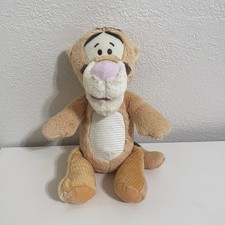 Disney Baby Tigger Plush Rattle Toy Winnie the Pooh Lovey Stuffed Animal Lovie