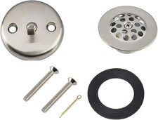 Trip Lever Tub Trim Kit Set Brushed Nickel Finish