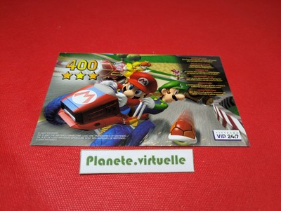 NINTENDO MARIO KART DOUBLE DASH GAMECUBE VIP CLUB CARD  