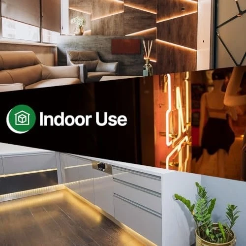 Cuerda incandescente Tupkee clara transparente - 24 pies (7,3 m), para interiores y... Foto 4 de 4