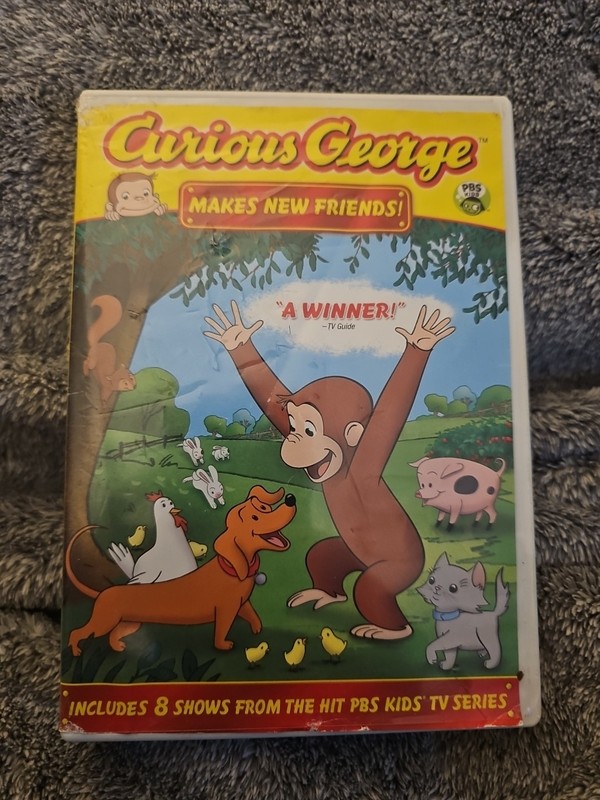 Curious George: Makes New Friends! (DVD)