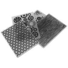 _4Pcs Plastic Embossing Folders Embossed Template DIY Card Making Scrapbooking