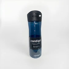 Contigo Ashland 2.0 Blue Water Bottle with AUTOSPOUT Straw Lid Blue, 24 fl oz.