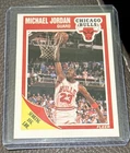 1989-90 Fleer Michael Jordan Scoring Leader #21 Basketball Card
