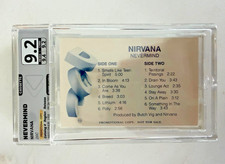 RARE Nirvana Nevermind Promo Cassette "Not for Sale" Rewind Graded 9.2  1991 