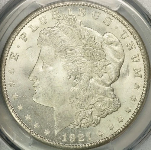 1921-S Morgan Dollar PCGS MS65
