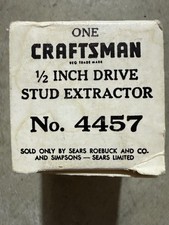 Craftsman Stud Remover Vtg New Car Garage Shop Mechanic Craftsman Stud Remover Vtg New Car Garage Shop Mechanic