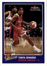2001 Fleer Tradition WNBA #100 Tonya Edwards