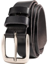 Leather Belt for Men,100 Italian Full Grain Real Solid Leather