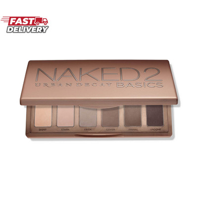 Urban Decay Naked 2 Basics Mini Eyeshadow Palette - 6 Matte Neutral Shadows, Lon
