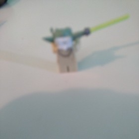 LEGO Star Wars  AT-RT 75002 YODA with Green Lightsaber