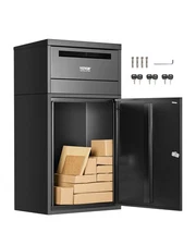 VEVOR Package Delivery Boxes for Outside 35.8 in Anti-Theft Lockable Parcel Drop