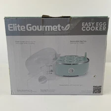 Elite Gourmet EGC115M Easy Egg Cooker Electric 7-Egg Capacity