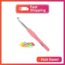 Vodiye Professional Extra Long 8mm Crochet Hooks Set, Ergonomic Handle, for Begi