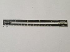 Hiawatha Sewing & Knitting Gauge Chicago 4โ Vintage Hem Sewing Tool Made In USA