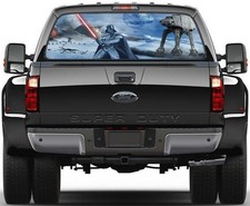 DARTH VADER Star Wars Art Rear Window Decal Sticker Car Truck SUV Van 379