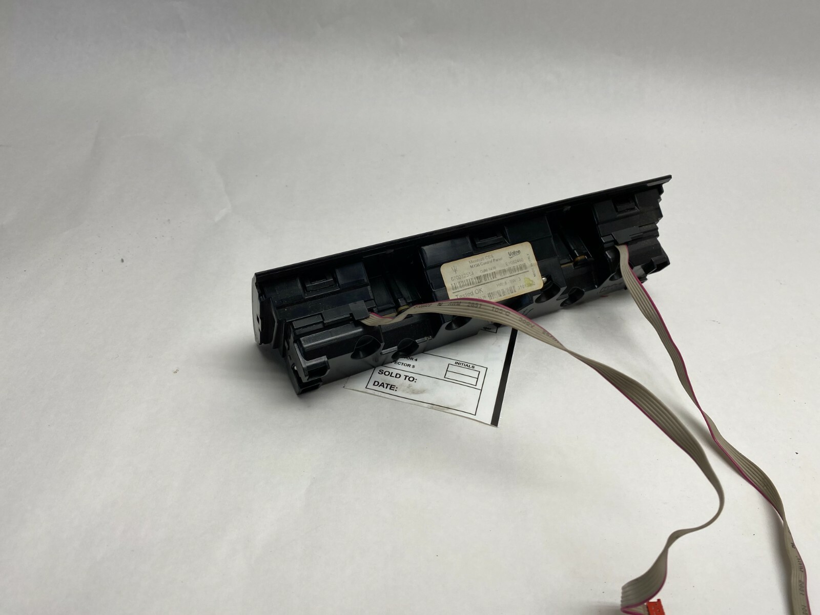 14-17 MASERATI GHIBLI HEATER A/C CLIMATE CONTROL UNIT OEM 