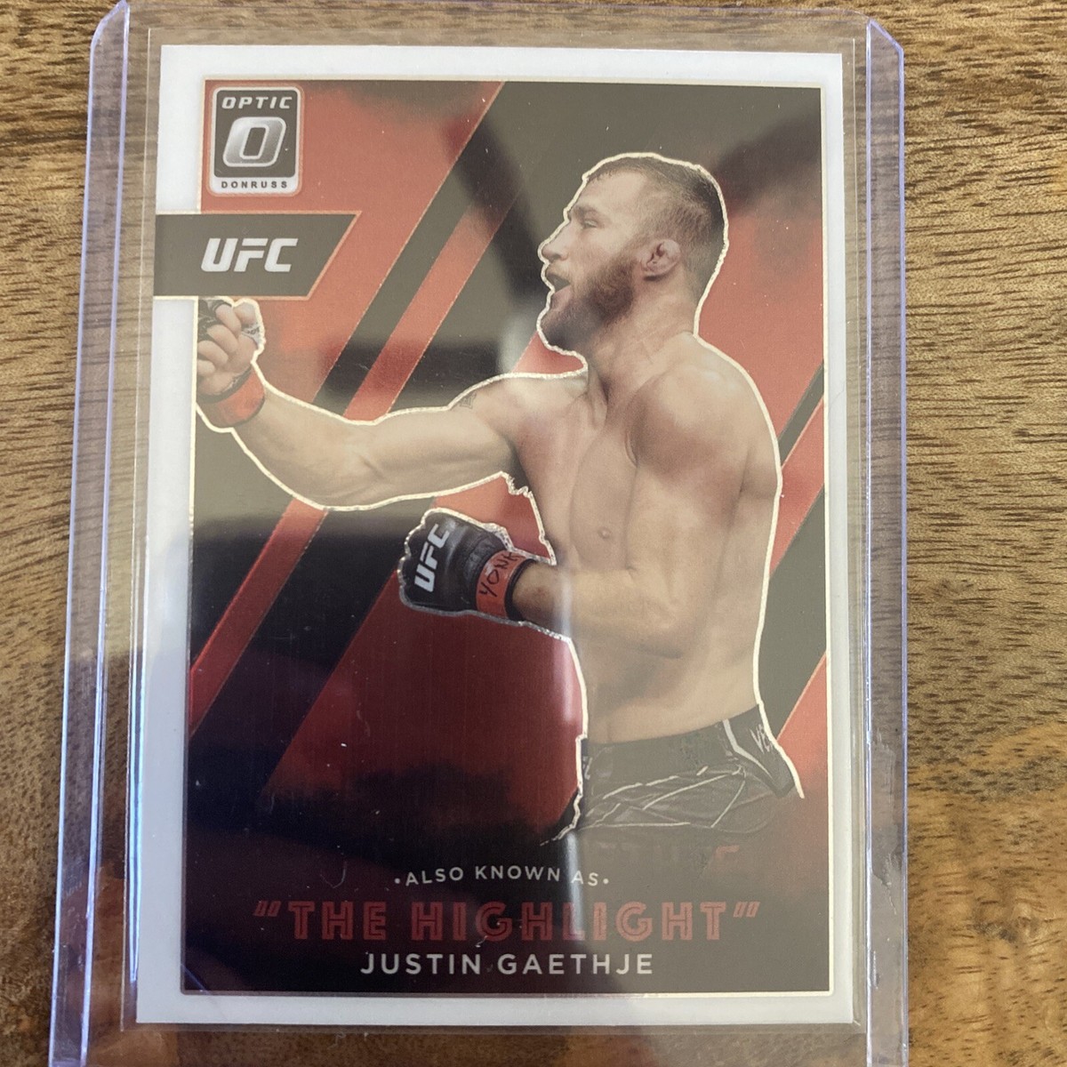 その他 2022 Donruss Optic UFC JUSTIN GAETHJE 2022 Panini Donruss Optic UFC Also Known As #1 The Highlight