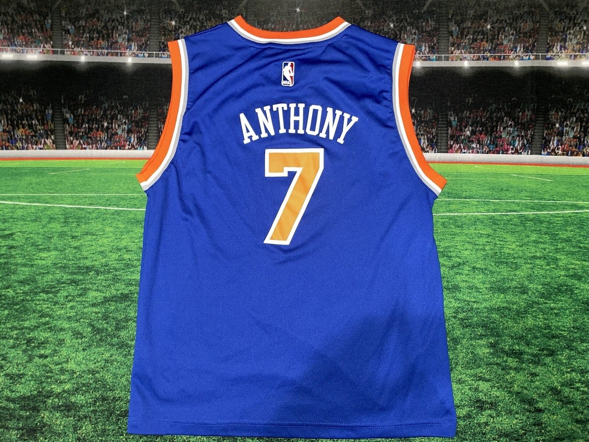 Carmelo Anthony #7 New York Knicks Youth Sz Large Preowned | eBay