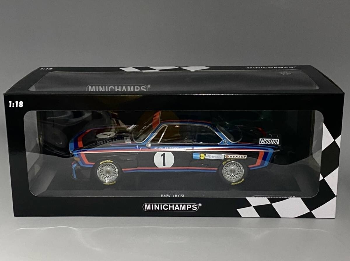 1/18 MINICHAMPS BMW 3.0 CSL Motorsport #1 Winner Norisring