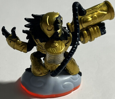 Activision Skylanders Giants Jet Vac Figure LEGENDARY Gold