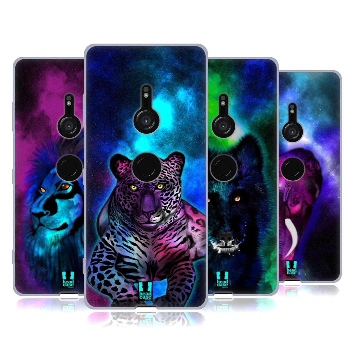 HEAD CASE STAMPE DI GATTI CUSTODIA COVER MORBIDA IN GEL PER SAMSUNG