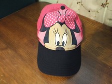 Beautiful Youth Hat Cap Disney Minnie Mouse Pink Adjustable back NICE