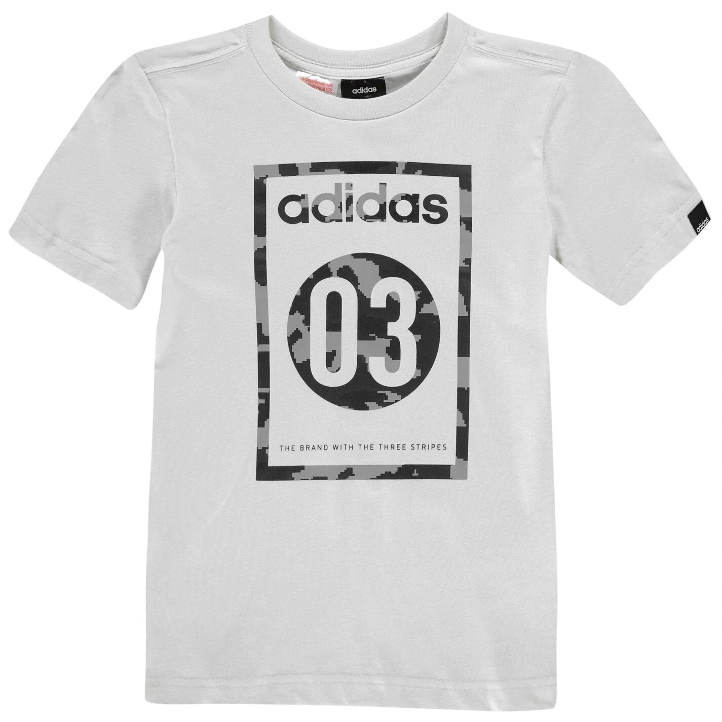 Boys Adidas T Shirts Kids Tops Junior Short Sleeve Tee Age 8 9 10 11 12