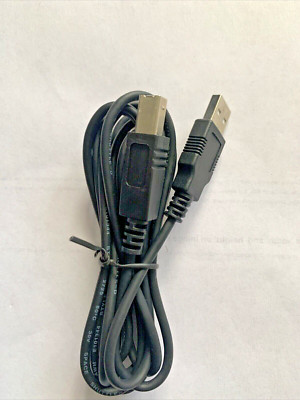 USB Druckerkabel - USB Typ A auf Typ B 6 Fuß Kabel schwarz