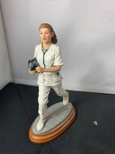 Vanmark Vital Assistance Nurse Doctor 1999 Vintage Figure Figurine Statue 2/996 