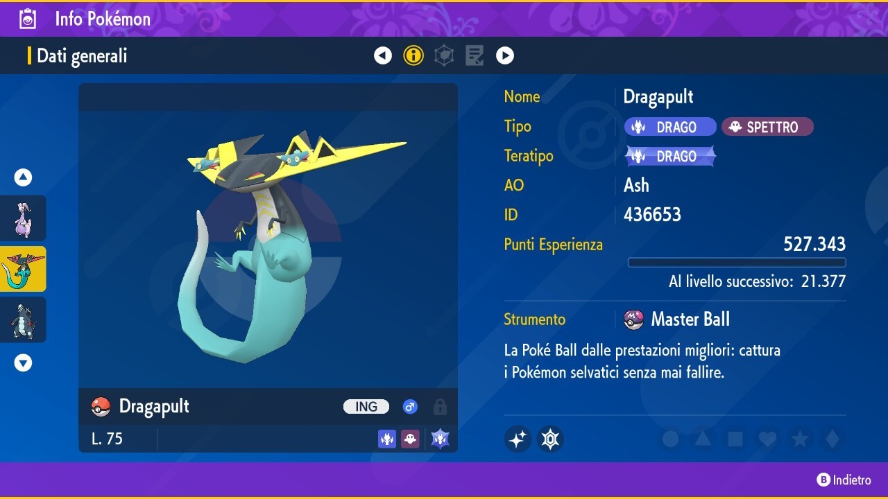 Pokemon Scarlatto Viola Ultra Lucido 6IV Alolan Sandraspino - Foto 12