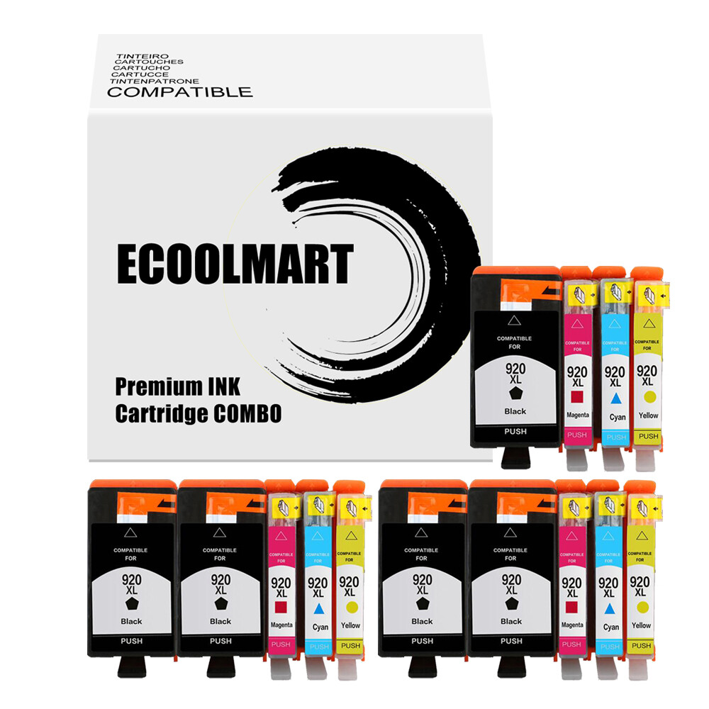 14PK Ink Cartridge replace for HP 920XL Officejet E609n E709n E710a 7000
