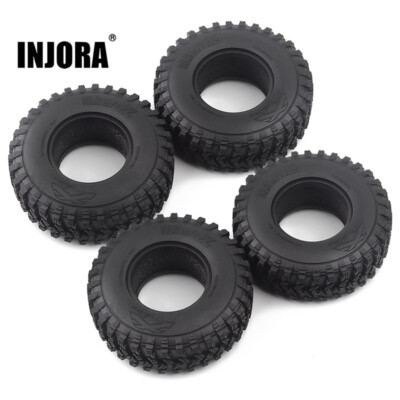 INJORA 1.9'' Tires for RC Car Axial SCX10 SCX10 III AXI03007 D90 TF2 MST Tamiya