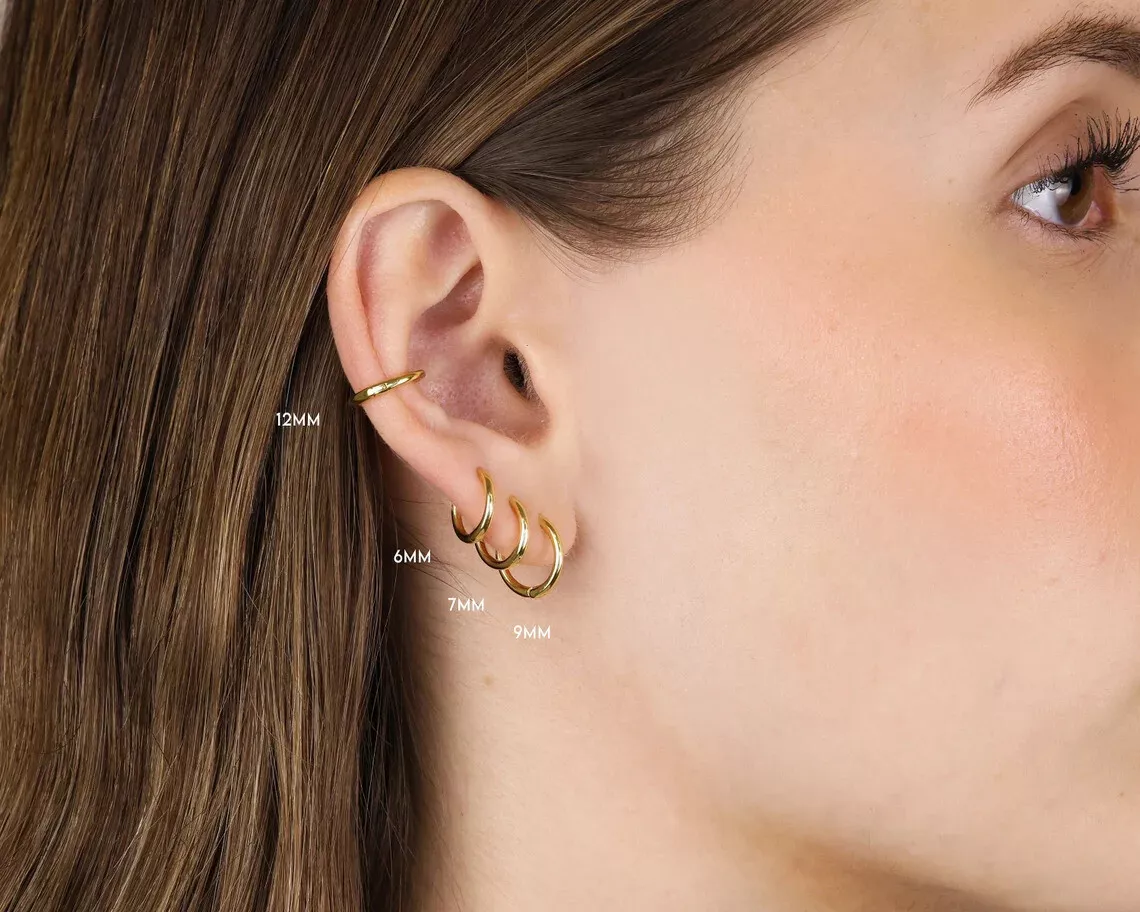 2pcs Surgical Steel Heart Star Nose Ring Piercing Stud Cartilage Earrings   eBay